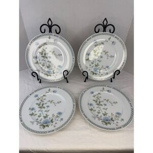 Vintage Set of 4 Noritake Ireland Angel D' Amour 2769 10.5" Dinner Plates EUC